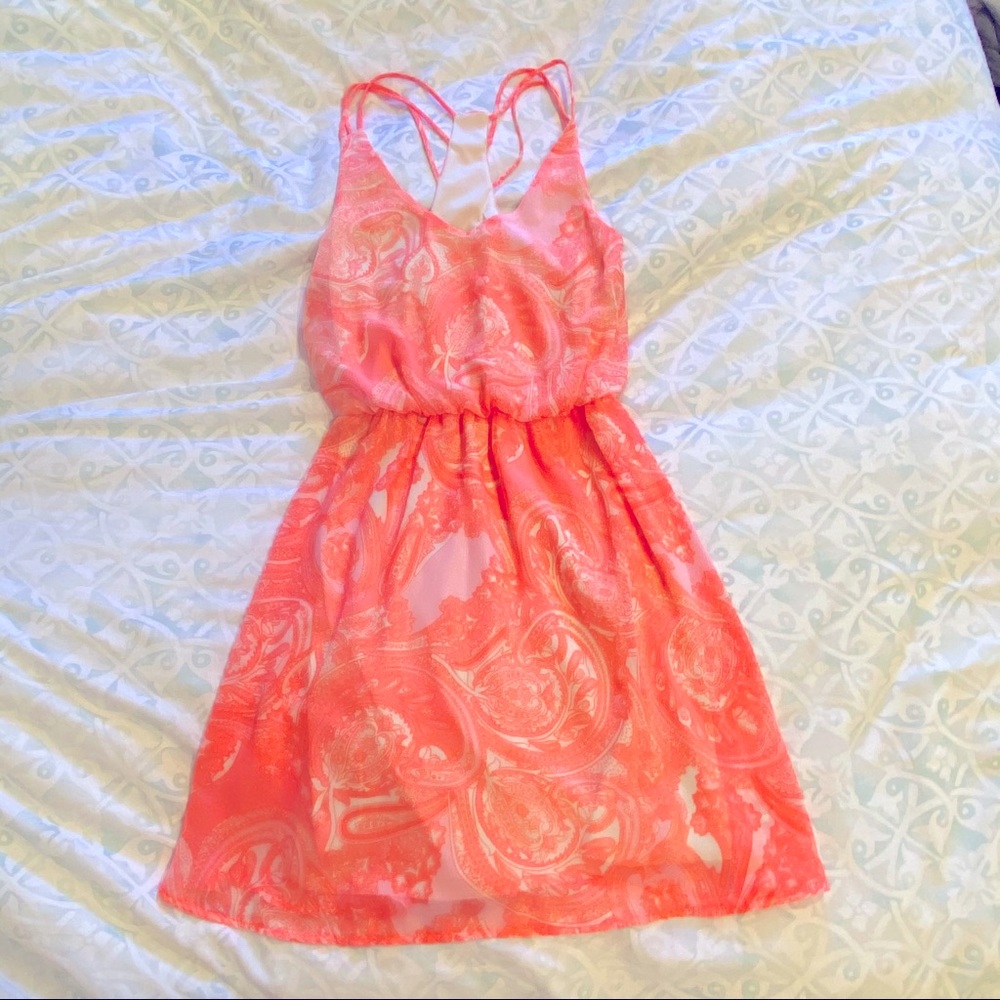Lush paisley dress